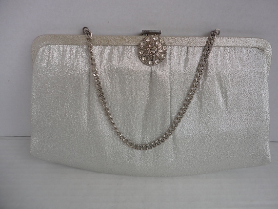 And Silver Lame Purse - image 1