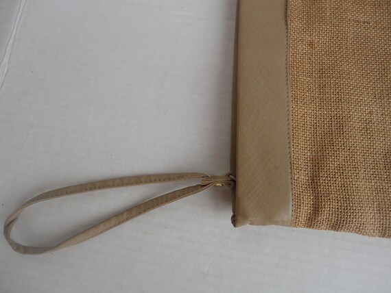 Beige Patchwork Clutch By Distinctive Styling - image 4