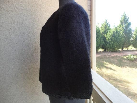 Black Mohair Sweater - image 6