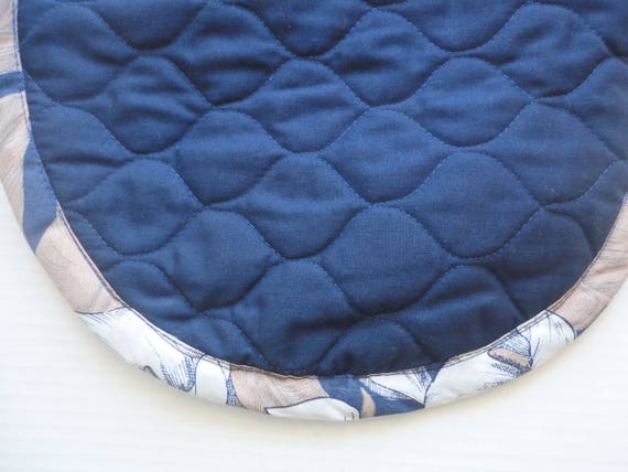 1970's Quilted Placemat Purse - image 4