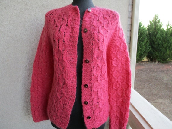 Pink Cardigan - Made In Italy - image 1
