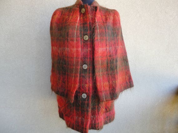 Mohair Cape Style Jacket by Andrew Stewart - image 9