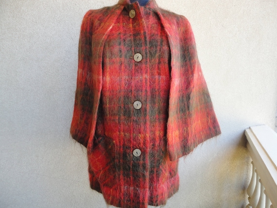 Mohair Cape Style Jacket by Andrew Stewart - image 1