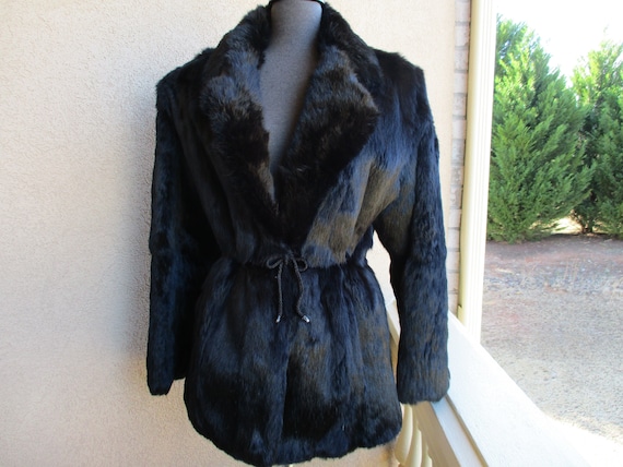 Mademoiselle Rabbit Fur Coat
