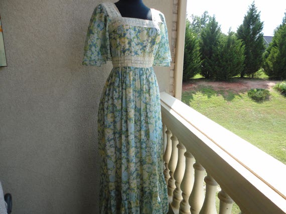 Floral Maxi Dress - Act I - image 2