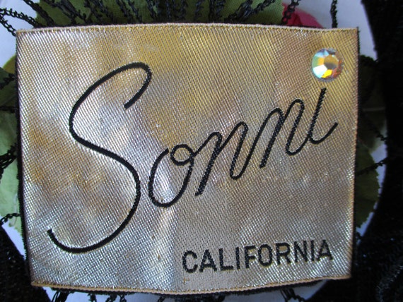 Sonni California - Hat With Large Flower - image 7