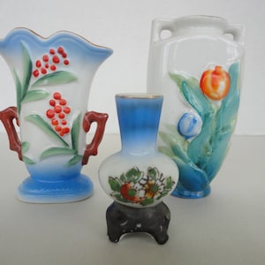 Collection of Miniature Occupied Japan Vases
