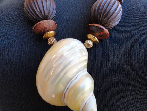 Seashell Necklace - image 2