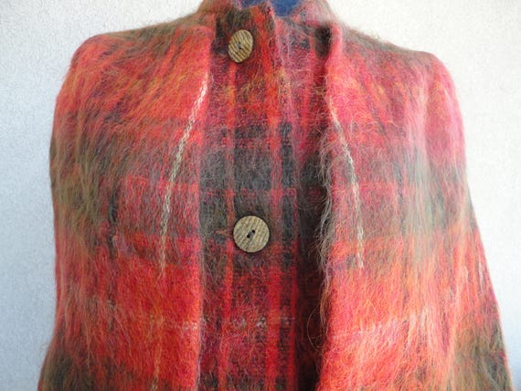 Mohair Cape Style Jacket by Andrew Stewart - image 2