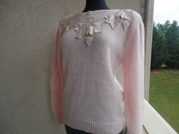 Embellished Pullover Sweater - image 5