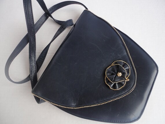 Blue Rosalina Purse - Made in Spain - image 9
