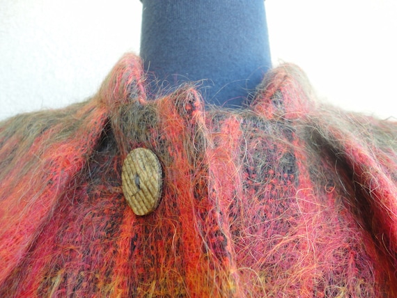 Mohair Cape Style Jacket by Andrew Stewart - image 7