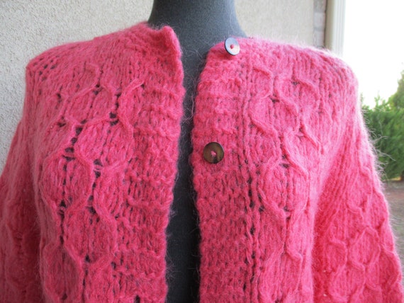 Pink Cardigan - Made In Italy - image 2