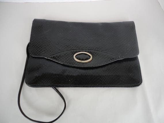 Faux Snakeskin Purse - image 1