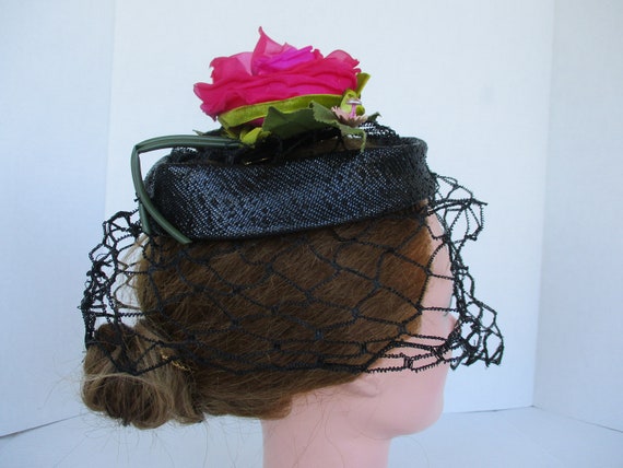 Sonni California - Hat With Large Flower - image 2