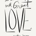 Do Small Things With Great Love Typography Printable - Etsy