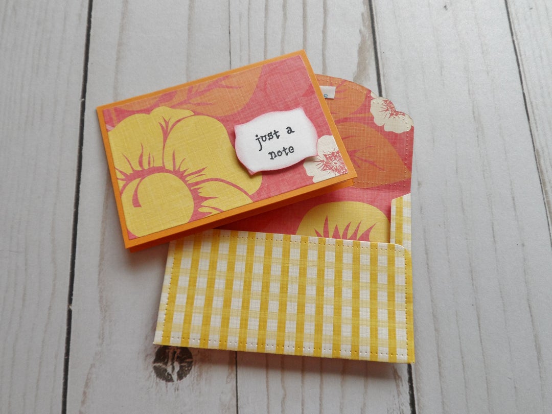 Mini Note Cards -- Love Notes -- Lunch Box Notes -- Card and Envelope ...