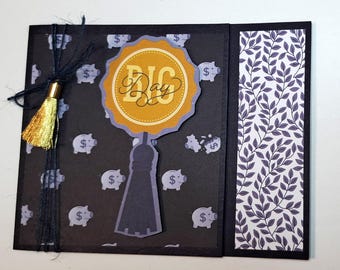 Graduation Money Holder, Graduation Gift Card Holder, Graduation Card, Graduation Gift,  Congrats on Graduation.