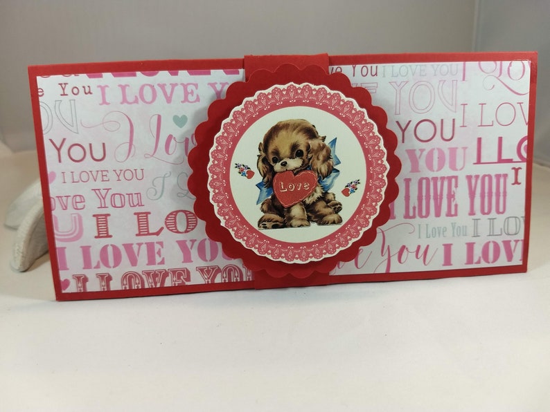 Money Card Valentine Money Holder Christmas Money Card