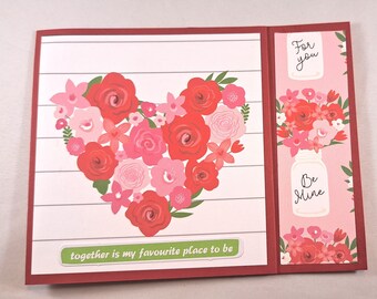 Valentine Gift Card Holder, Valentine Card, Gift Card Holder, Happy Valentine's Gift Card