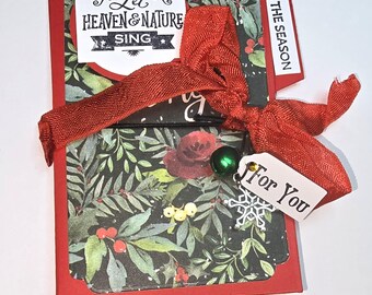 Accordion Style Gift Card Booklet for Multiple Gift Cards