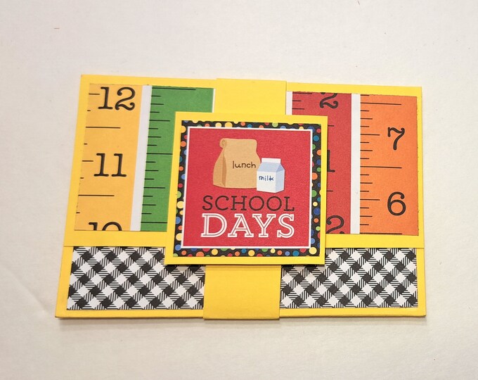 Teacher Thank You, Teacher Appreciation Gift Card Holder, Teacher Gift ...