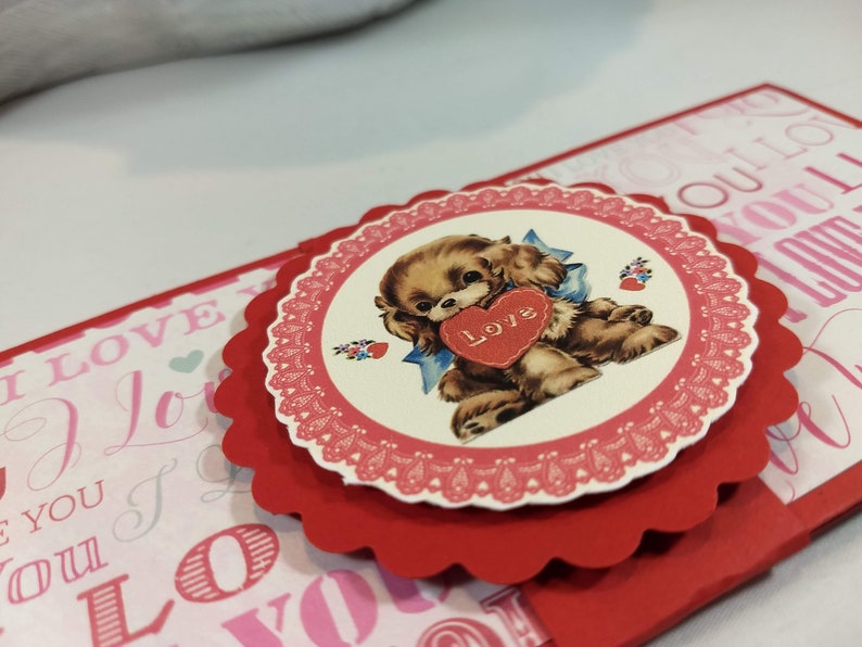 Money Card Valentine Money Holder Christmas Money Card