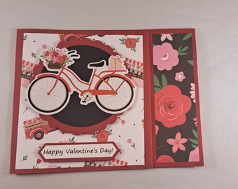 Valentine Gift Card Holder, Valentine Card, Gift Card Holder, Happy Valentine's Gift Card