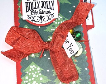 Accordion Style Gift Card Booklet for Multiple Gift Cards