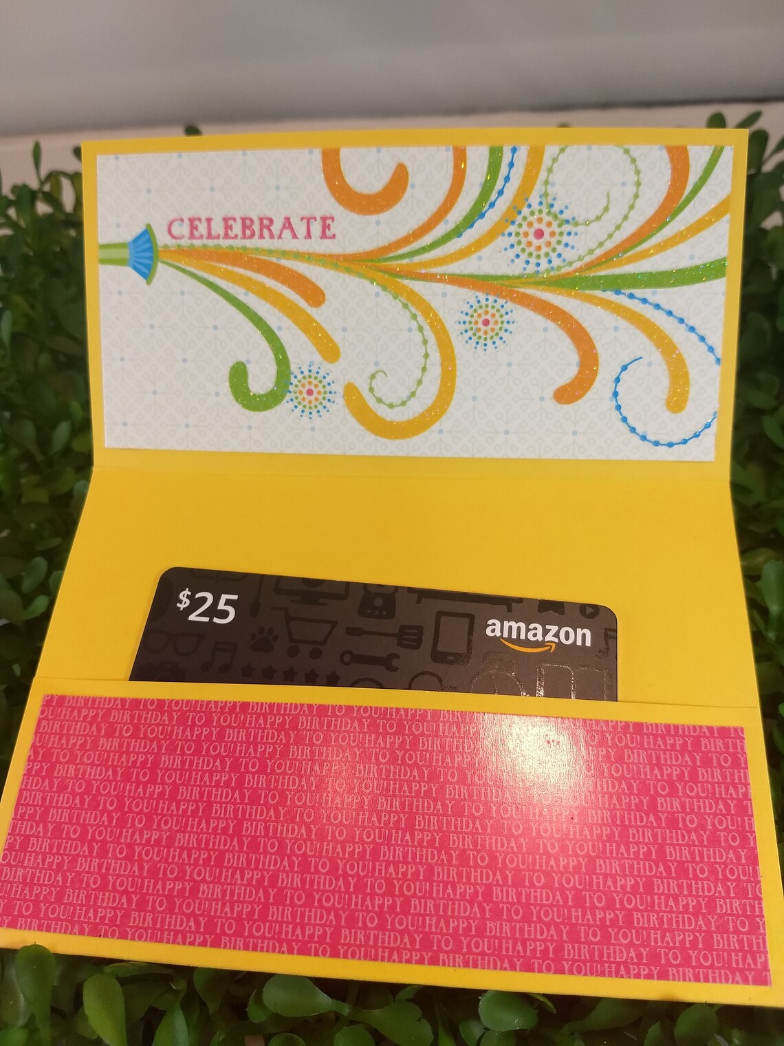 Birthday Gift Card Holder Birthday Card Gift Card Holder Etsy