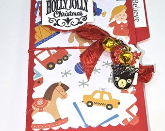 Accordion Style Gift Card Booklet for Multiple Gift Cards
