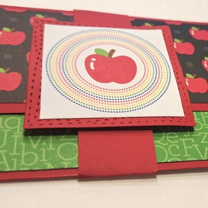 Teacher Thank You, Teacher Appreciation Gift Card Holder, Teacher Gift ...