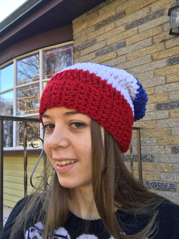 Red White \u0026 Blue Beanie