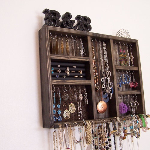 Wall Hanging Jewelry Organizer Etsy