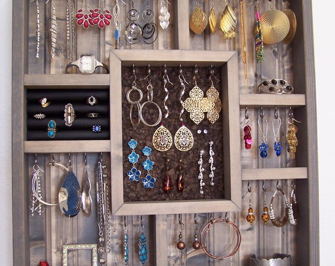 College Dorm Room Decor Jewelry Holder With Bracelet Bar Etsy