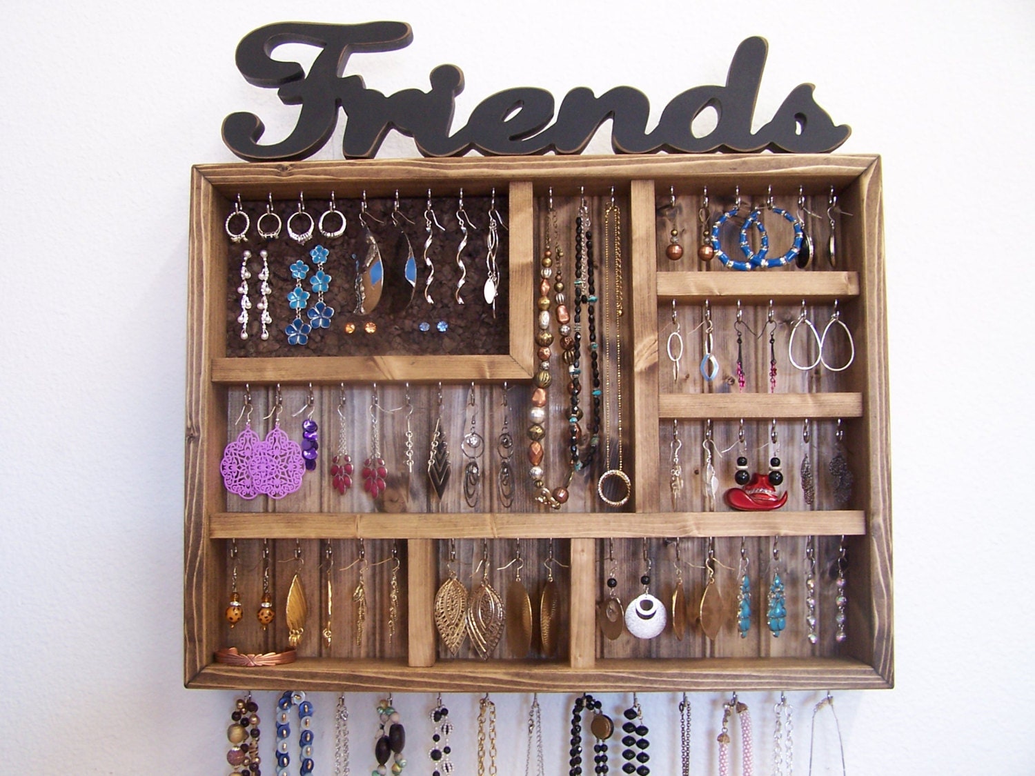 Jewelry Organizer Earring Storage Etsy