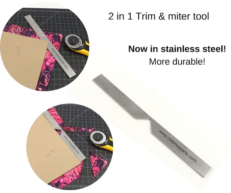 Metal 2 in 1 Trim & Miter Tool Corner Miter Tool Long Metal Etsy