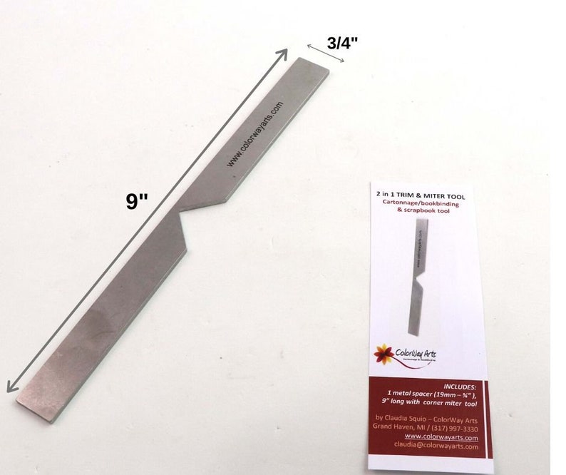 Metal 2 in 1 Trim & Miter Tool Corner Miter Tool Long Metal Etsy