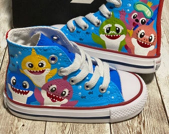 baby shark shoes vans