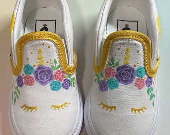 baby girl unicorn vans