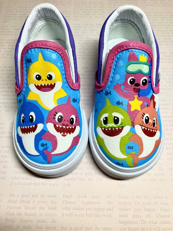 baby shark vans etsy