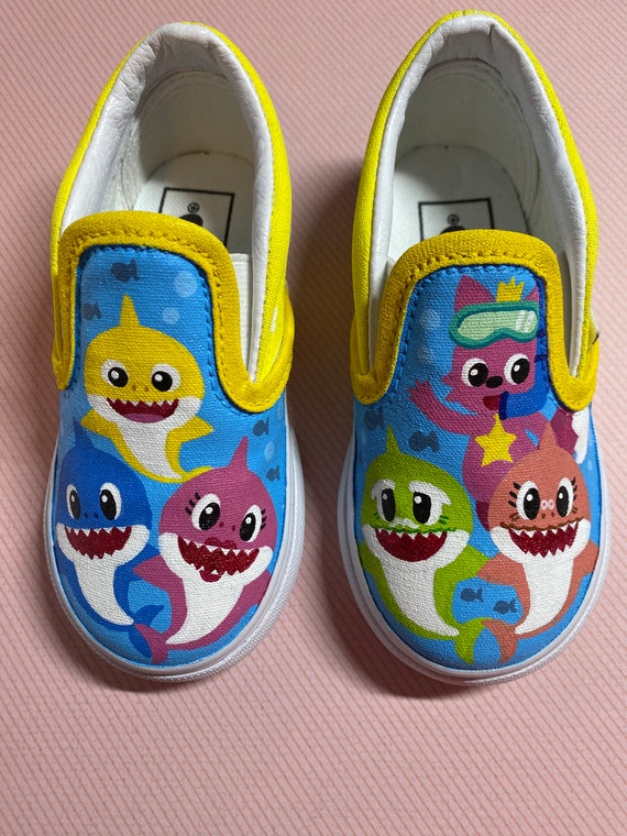 baby shark shoes vans