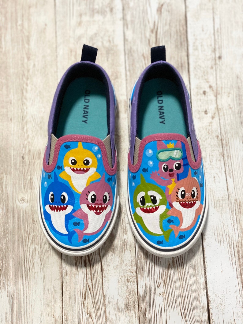 baby shark vans etsy