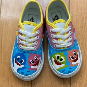 vans shoes baby shark