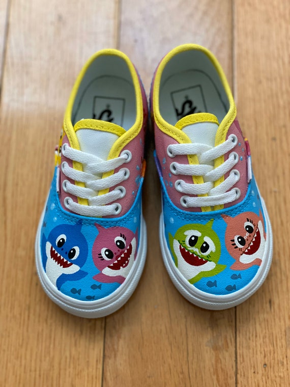 baby shark shoes vans