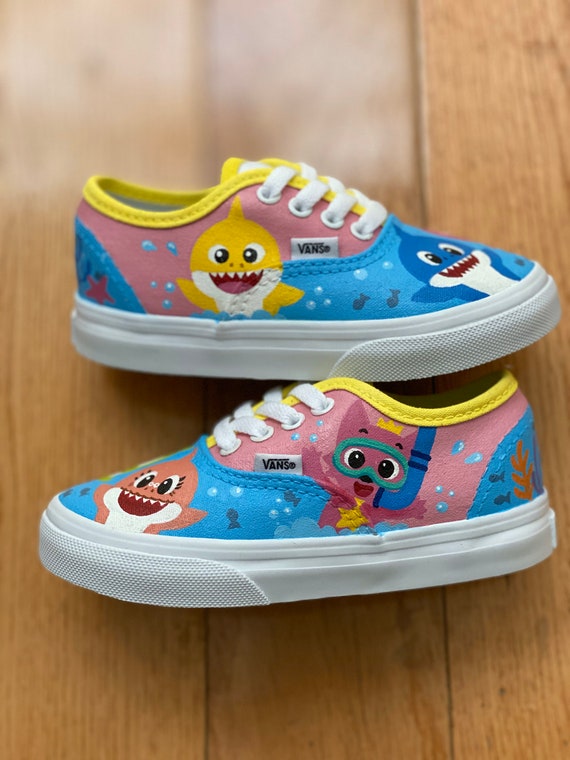 baby shark vans etsy