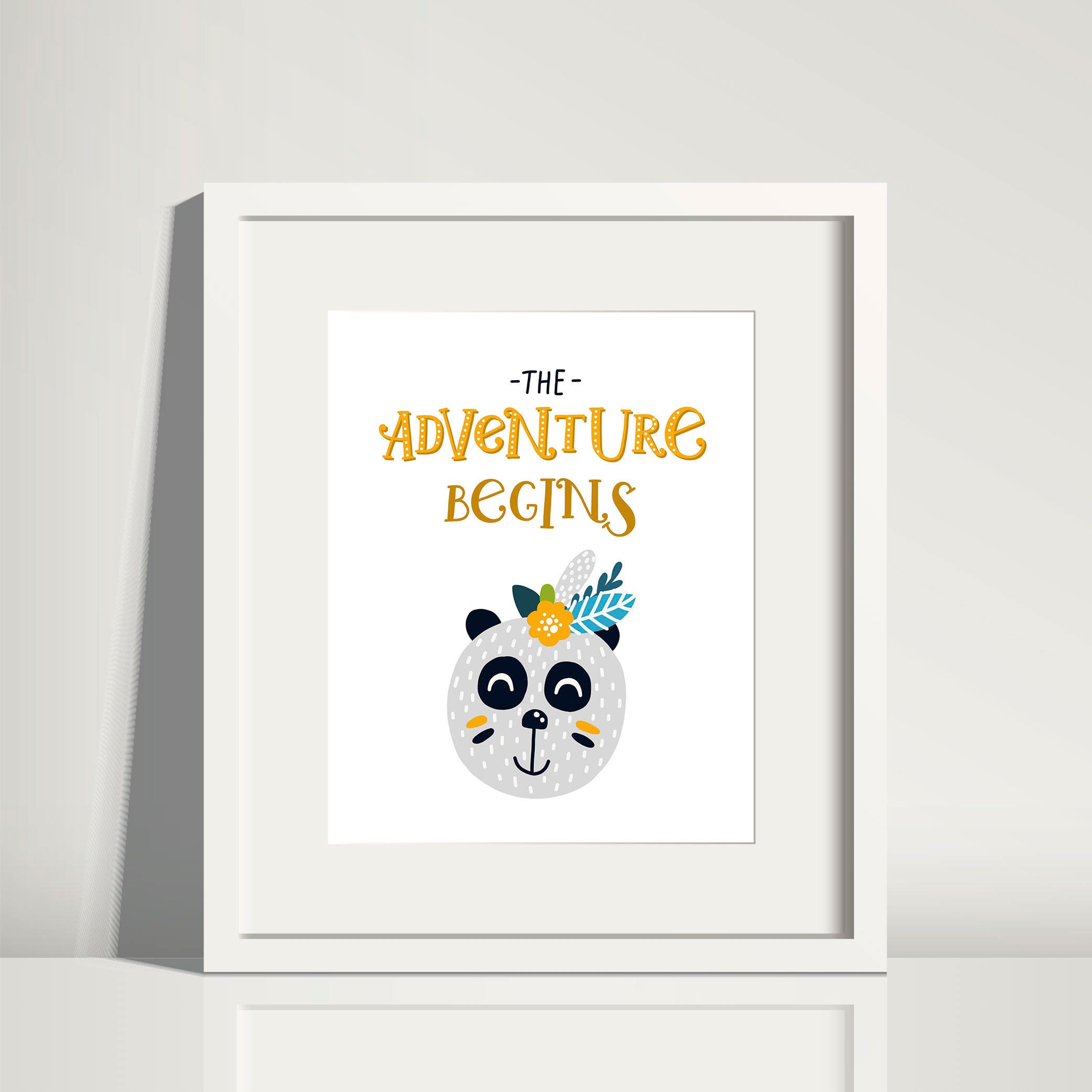 Vivero Tribal Arte Woodland Vivero Pared Arte Aventura Vivero Etsy