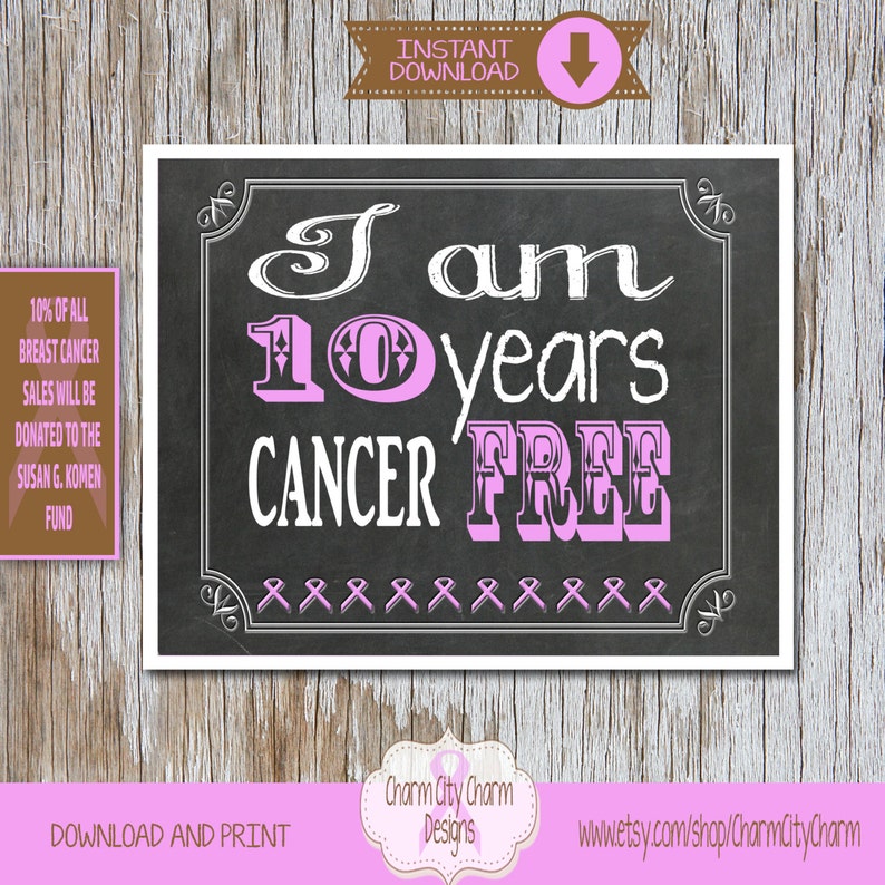 Breast Cancer Awareness Month Breast Cancer Sign Survivor ...