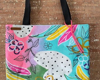 Hand painted Tote bag