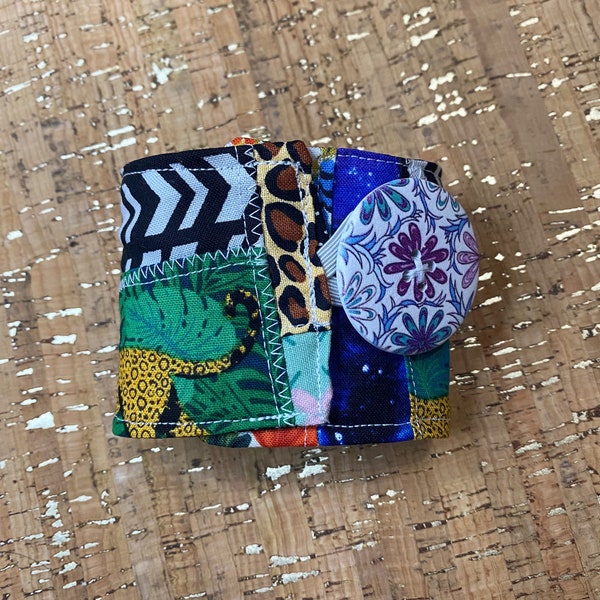 Fabric Cuff Bracelet Etsy